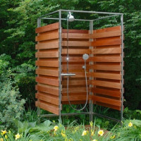 DIY prysznic ogrodowy: funkcje technologiczne i główne etapy budowy