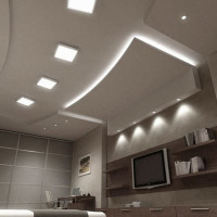 Žárovky pro podhledy: pravidla pro výběr a připojení + rozmístění lamp na stropě