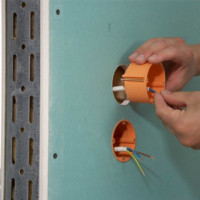 Instalación de cajas de enchufe: cómo instalar cajas de enchufe en concreto y paneles de yeso