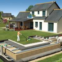 Jak si vyrobit kanalizaci venkovského domu vlastními rukama: nejlepší schémata a možnosti uspořádání
