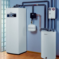 مضخة حرارة الماء - الماء: الجهاز ، مبدأ التشغيل ، قواعد ترتيب التدفئة على أساسها