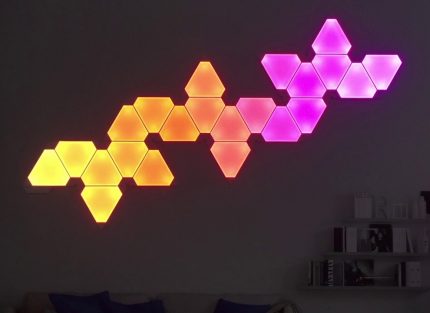 Panneaux lumineux Nanoleaf